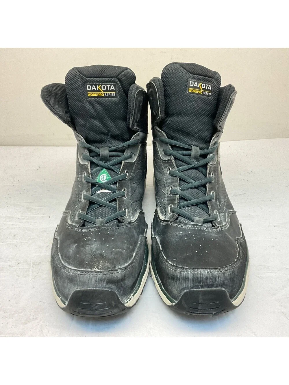 Dakota Men's 3617 Mid-Cut Quad Lite Steel Toe Steel Plate Boots Black Size 11M